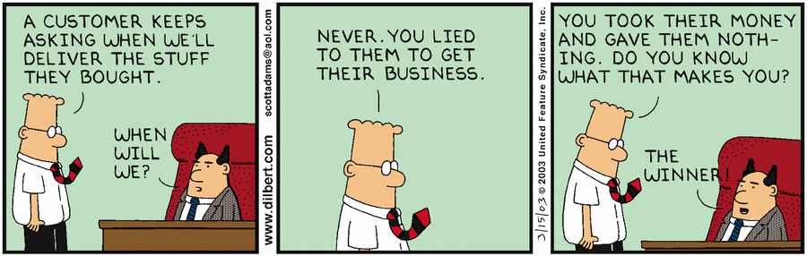 Dilbert Cartoon